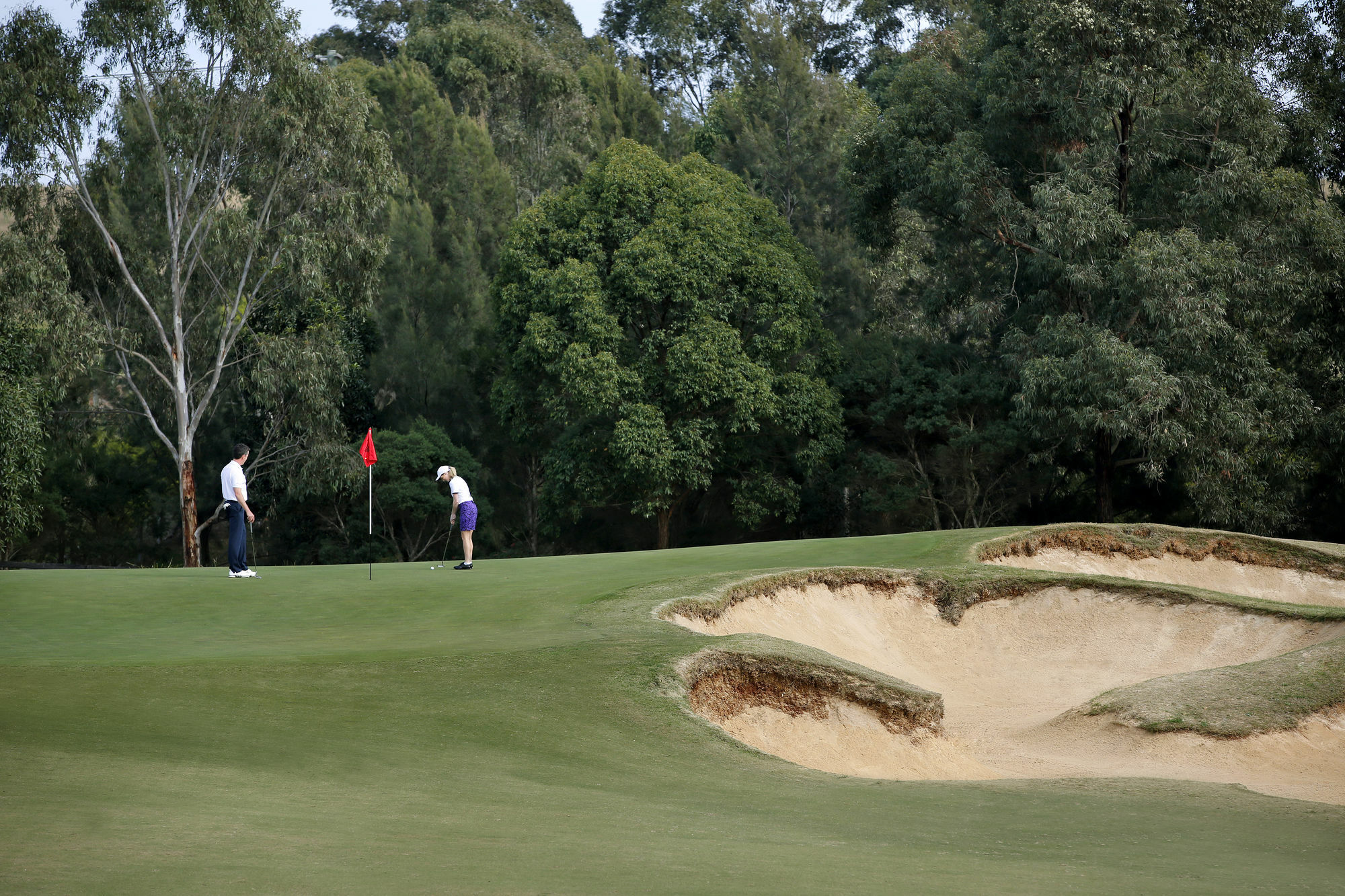 Chateau Elan At The Vintage Поколбін Екстер'єр фото Golfers on the green of the 12th hole at the 2006 PGA Championship